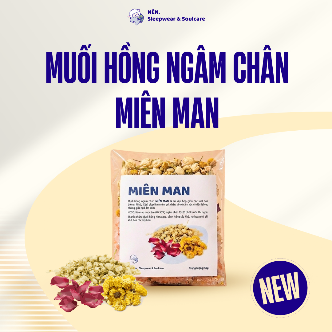 Muối Hồng Ngâm Chân - Miên Man