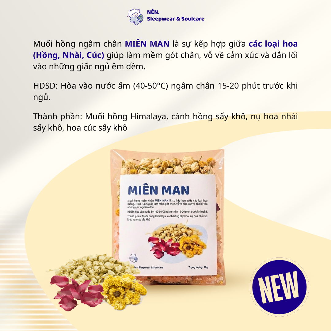 Muối Hồng Ngâm Chân - Miên Man - Ảnh 3